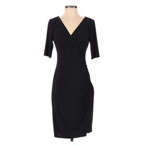 Ralph Lauren faux wrap dress